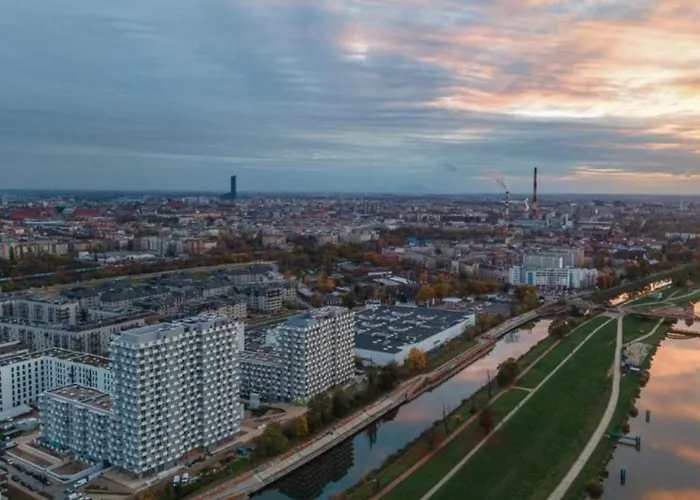 Nowoczesny Na Promenadach Wroclawskich Apartament
